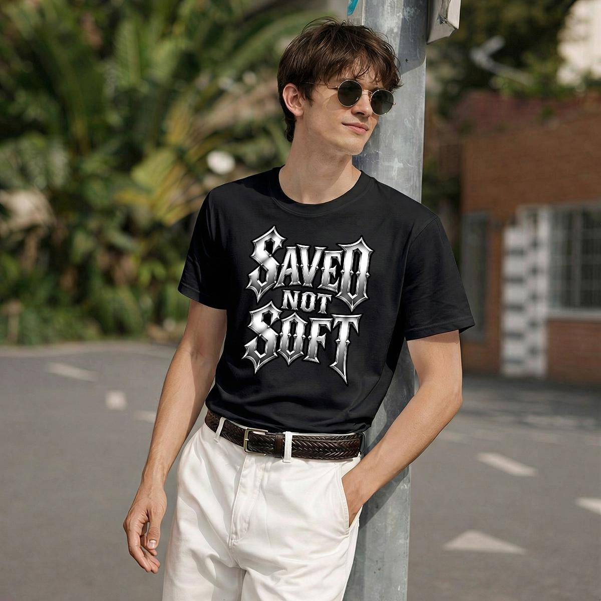 Men's T-Shirt Printed in USA |Gildan 5000 Double DTG
