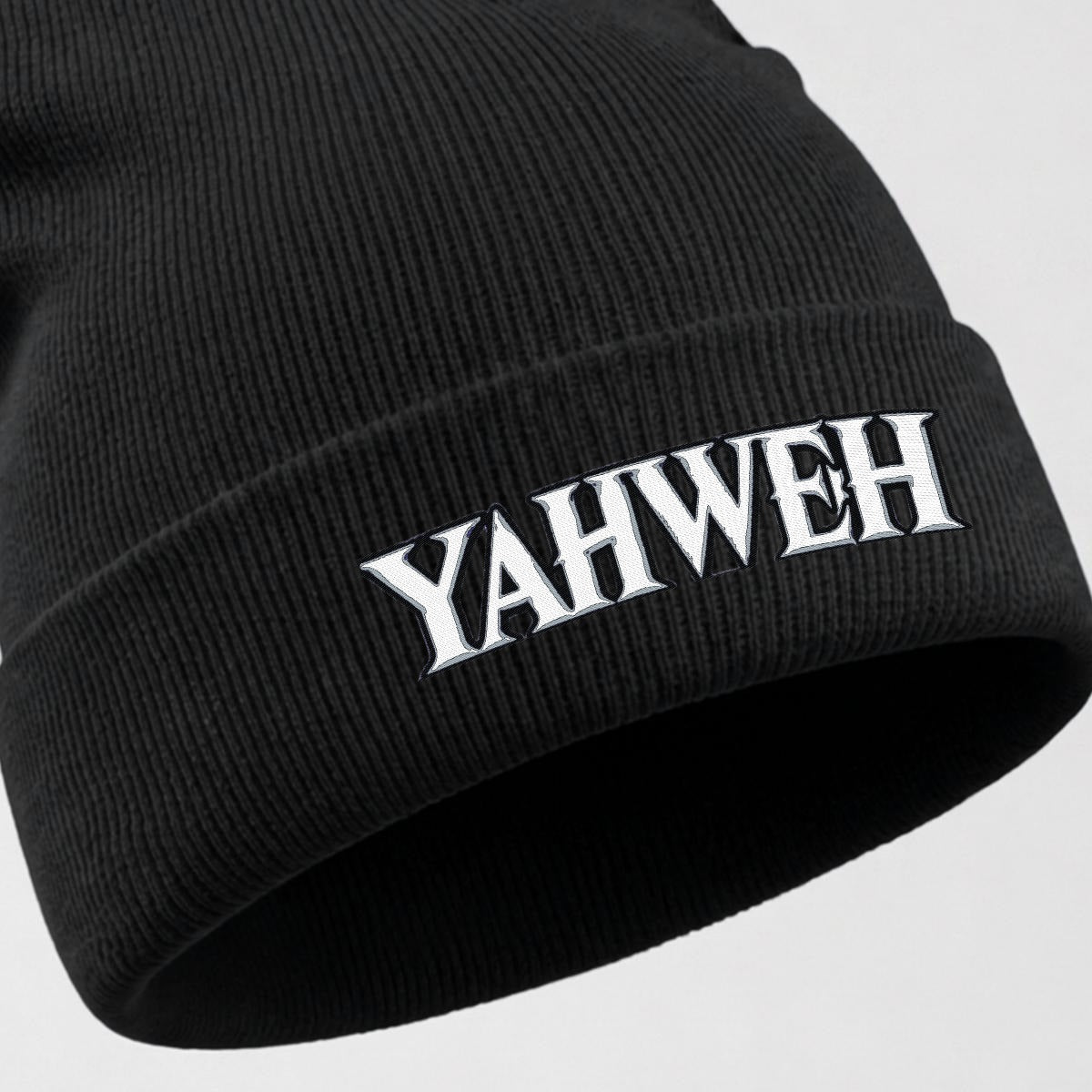 Embroidered Knit Beanie
