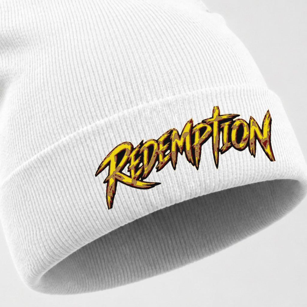 Embroidered Knit Beanie